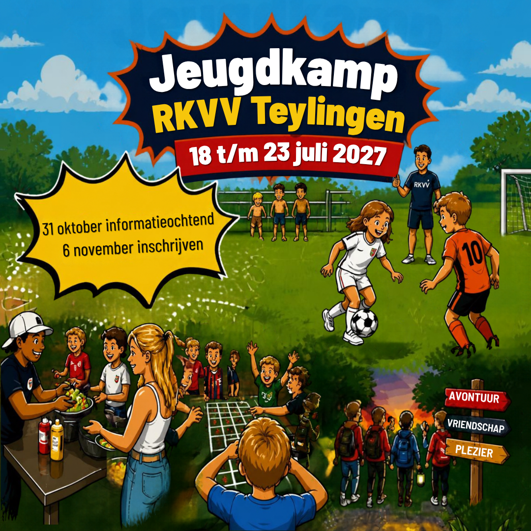 Jeugdkamp 2027: op avontuur in Someren