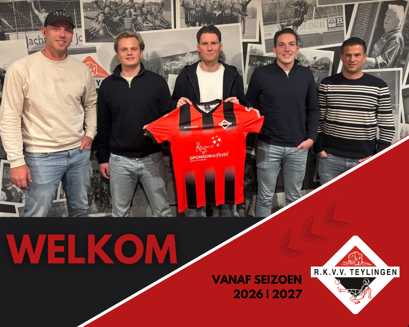 Teylingen versterkt zich met 3 spelers!