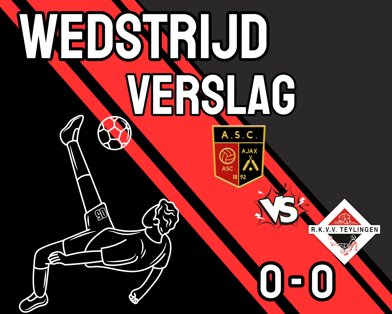 ASC beloont zichzelf niet tegen Teylingen