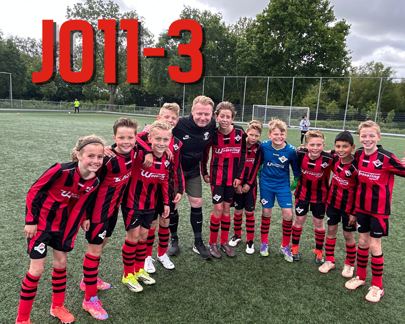 JO11-3 presteert goed op het Heitinga toernooi