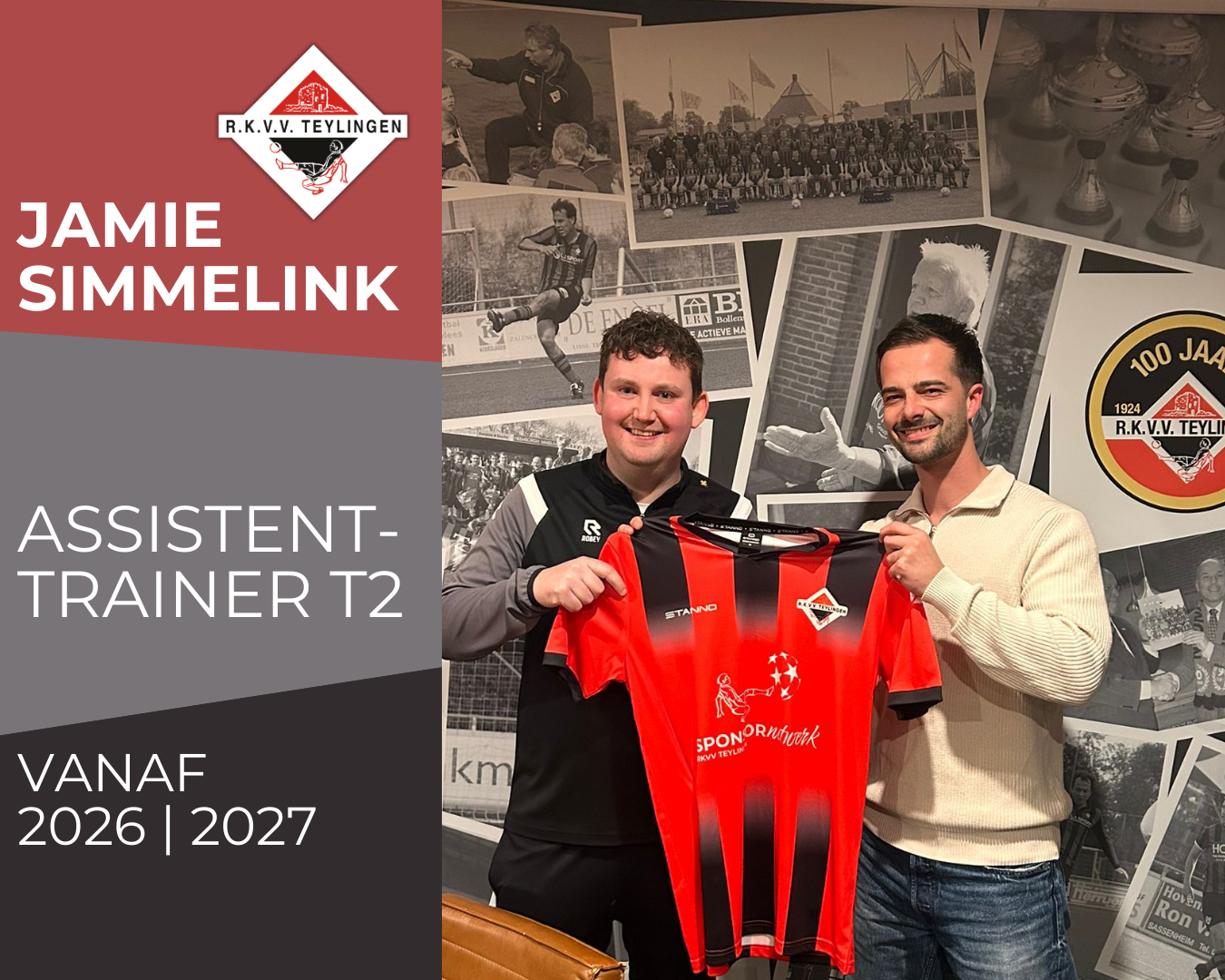 Staf seizoen 2026/2027 compleet