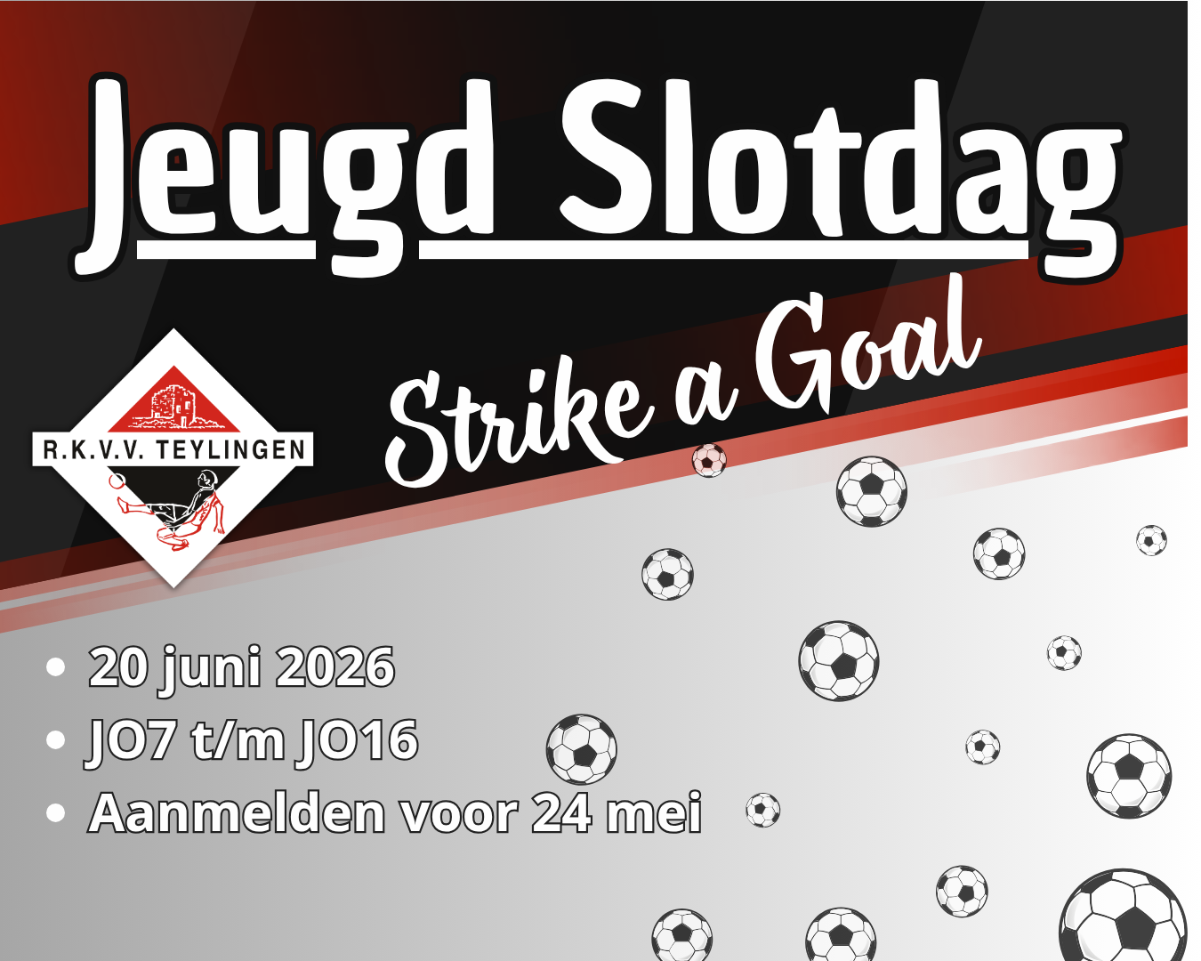Slotdag Jeugd: Strike a Goal!