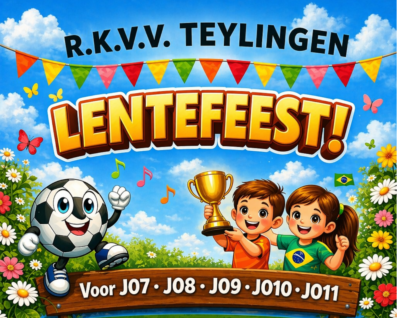 Lentefeest JO7 t/m JO11