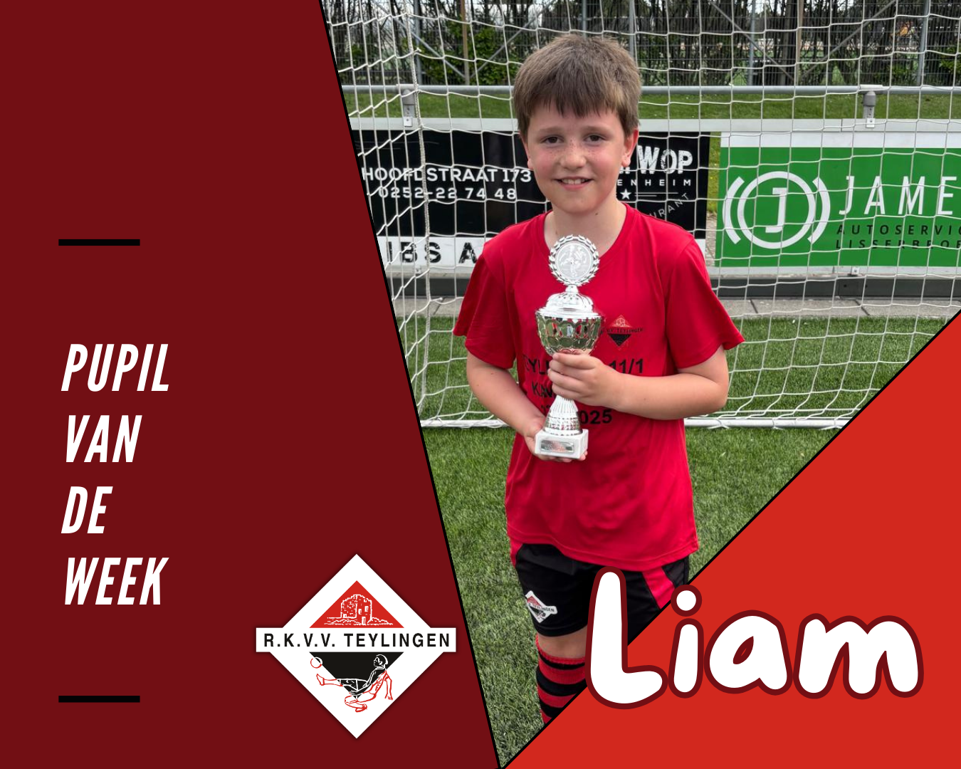 Pupil van de Week: Liam