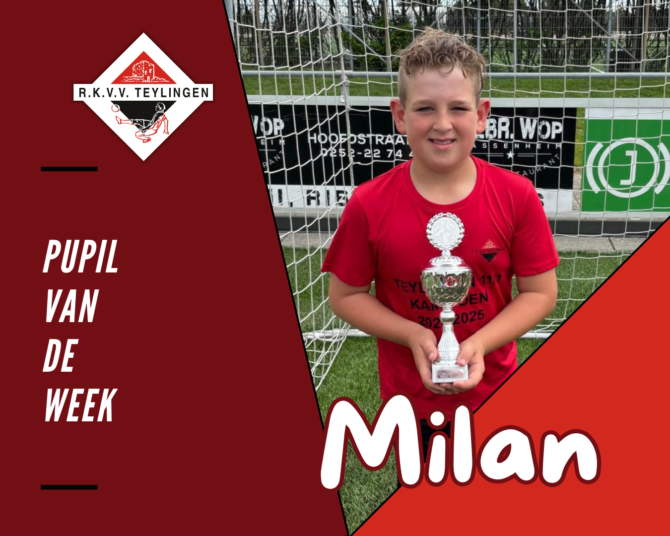 Pupil van de Week: Milan