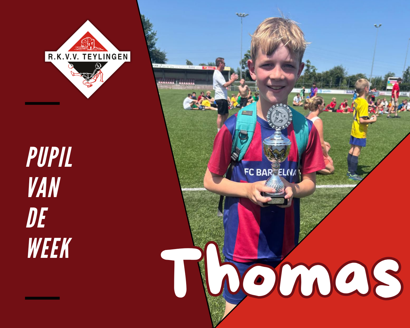 Pupil van de Week: Thomas