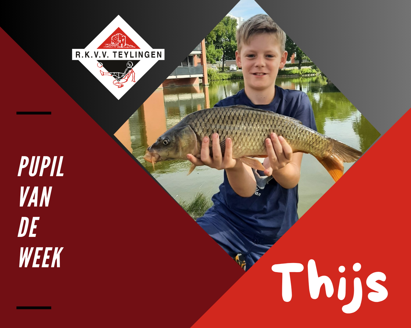 Thijs is Pupil van de Week
