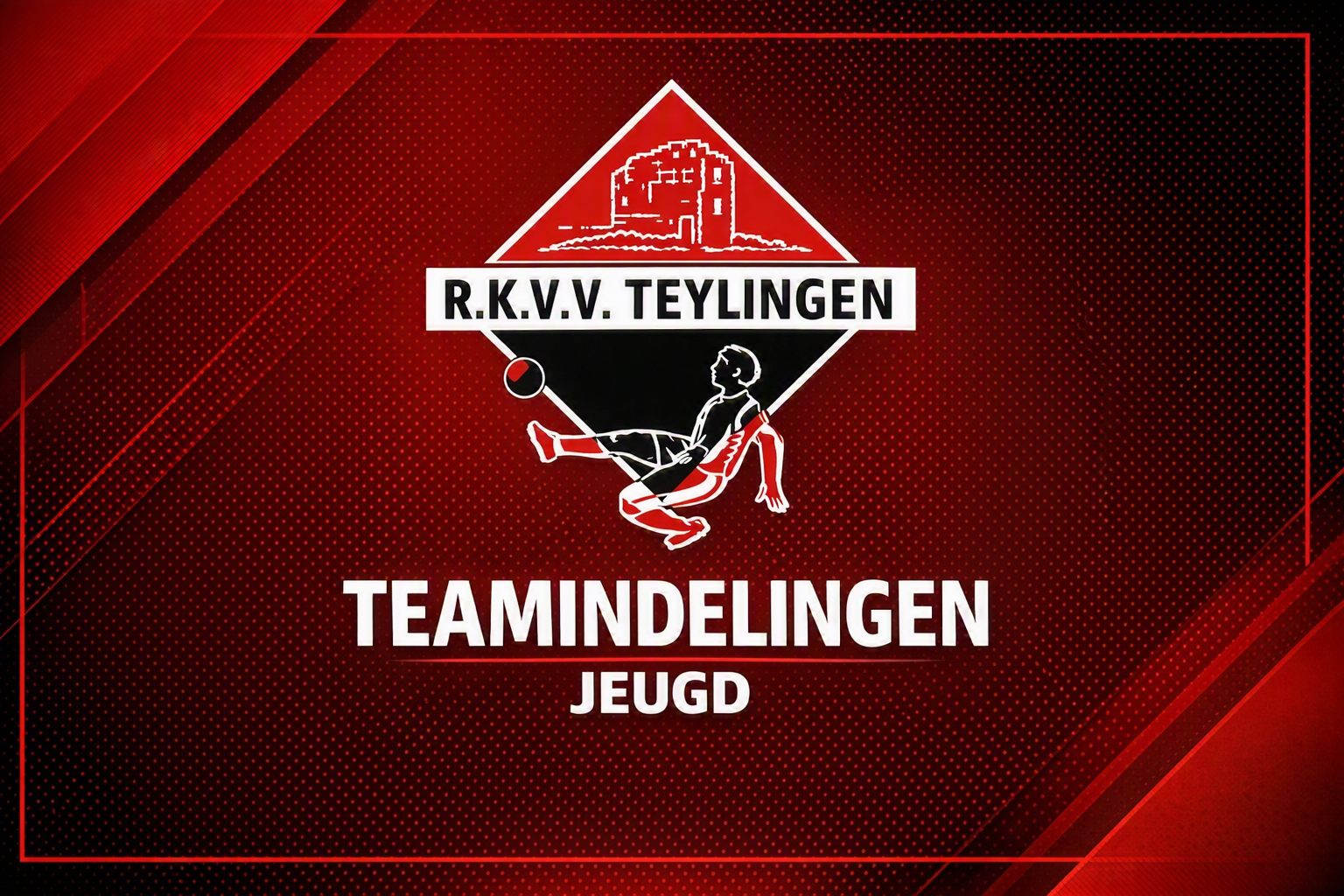 Teamindelingen jeugdafdeling