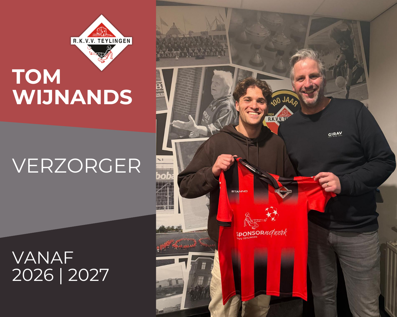 Even voortellen: verzorger Tom Wijnands