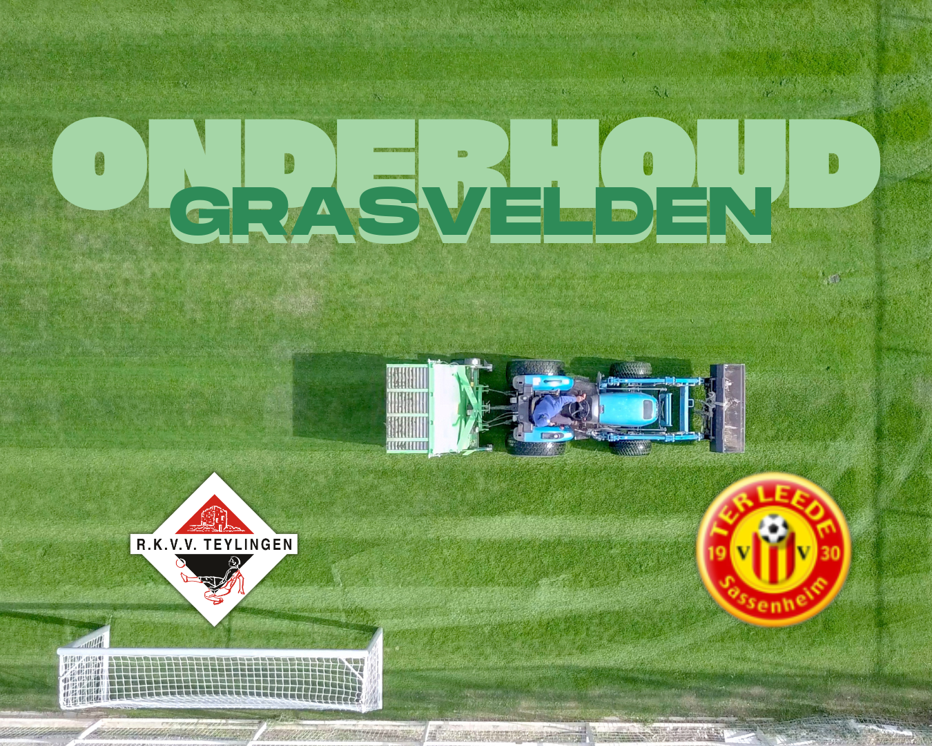 Onderhoud grasvelden vanaf 1 april