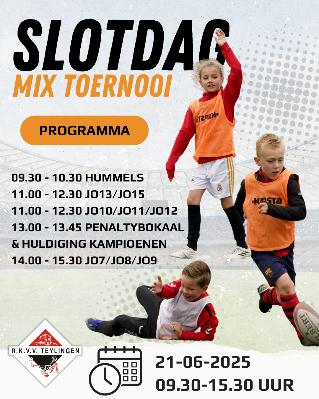 Slotdag mixtoernooi Jeugdafdeling