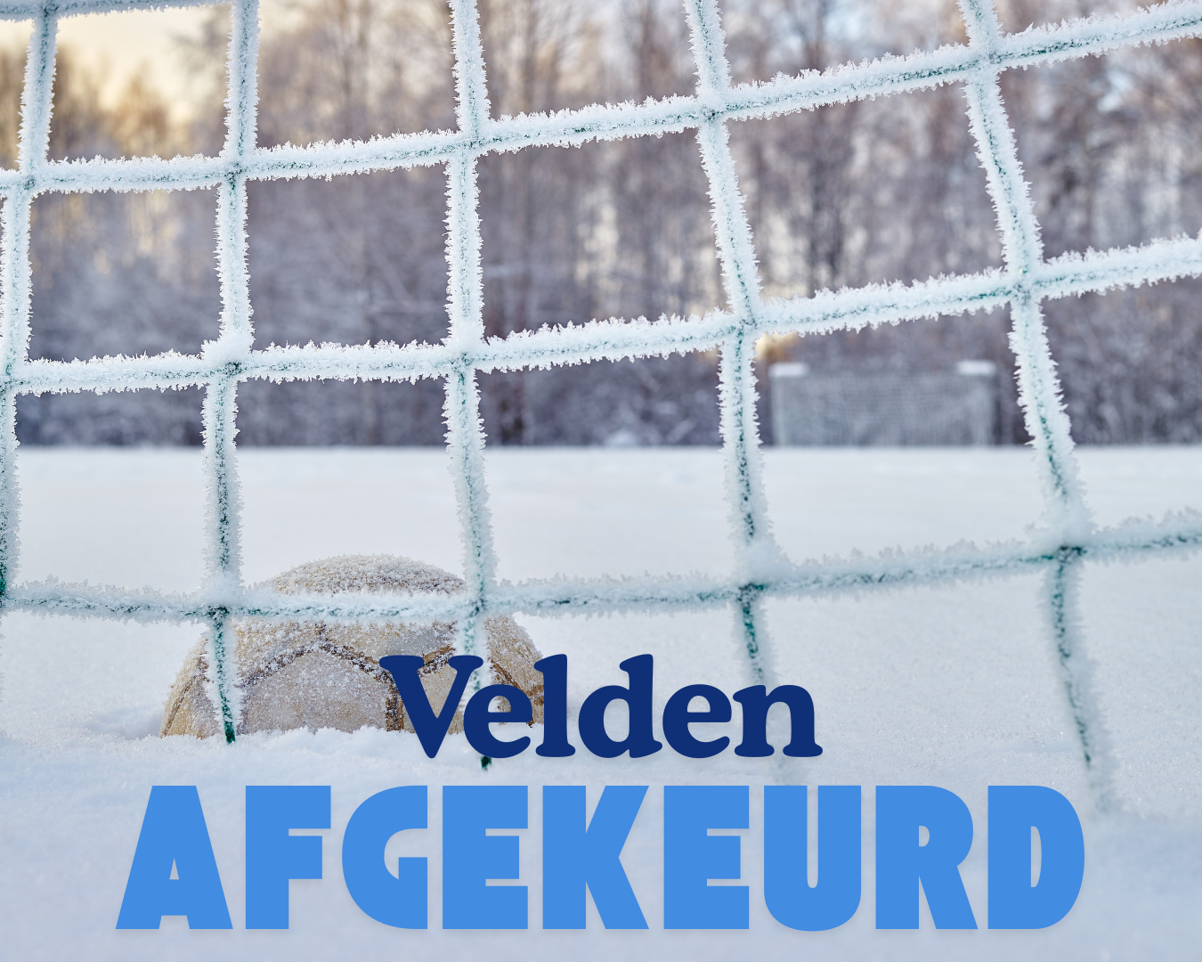 Trainingsvelden afgekeurd