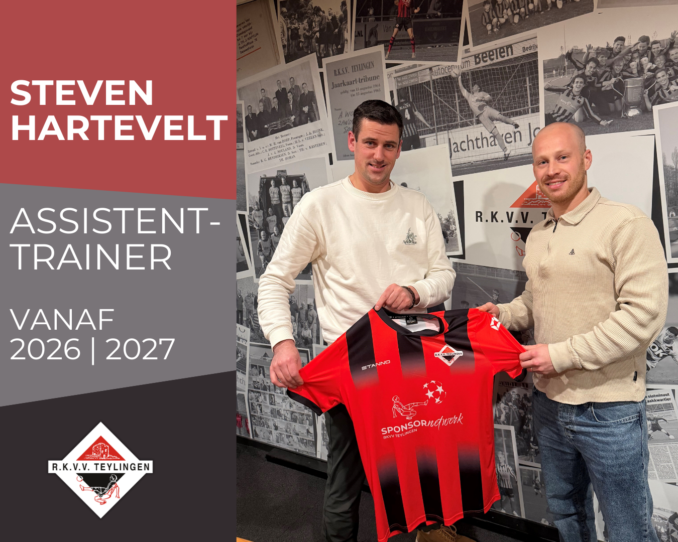 Steven Hartevelt completeert technische staf selectie